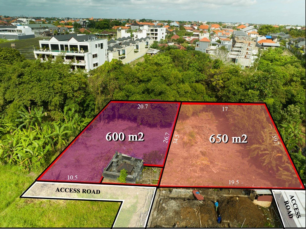 Exclusive Leasehold Land near Nelayan Beach, Canggu