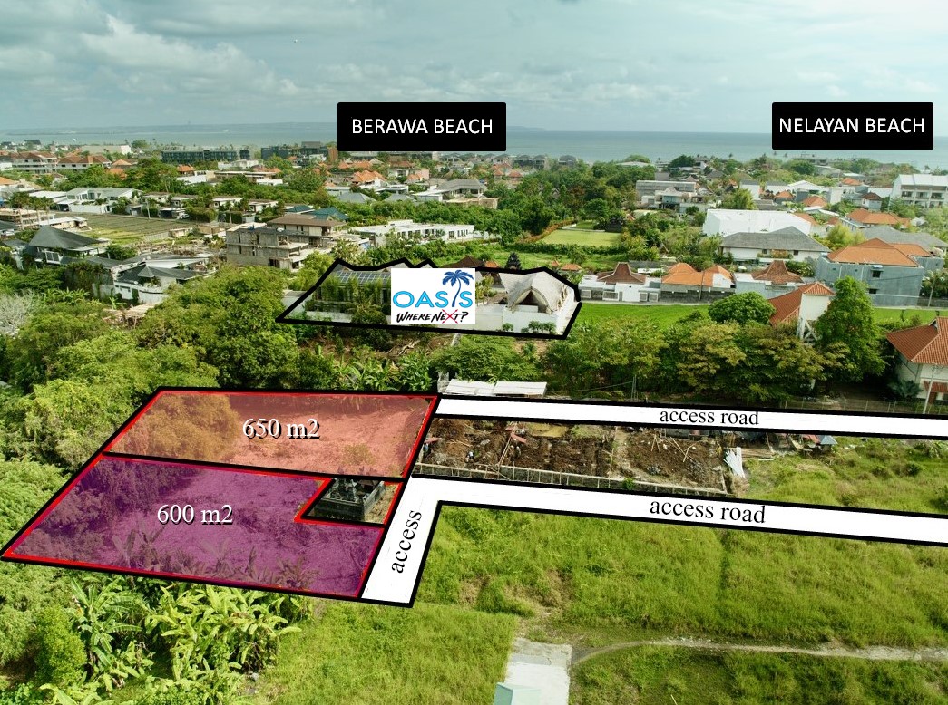 Exclusive Leasehold Land near Nelayan Beach, Canggu