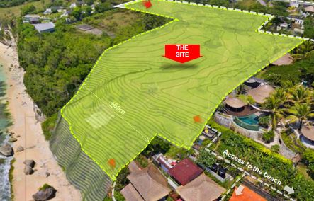 Exceptional Freehold Cliff Front Land in Bingin