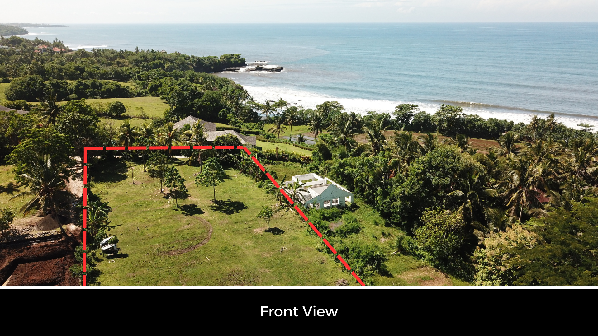 Gorgeous freehold beachside land in  Balian