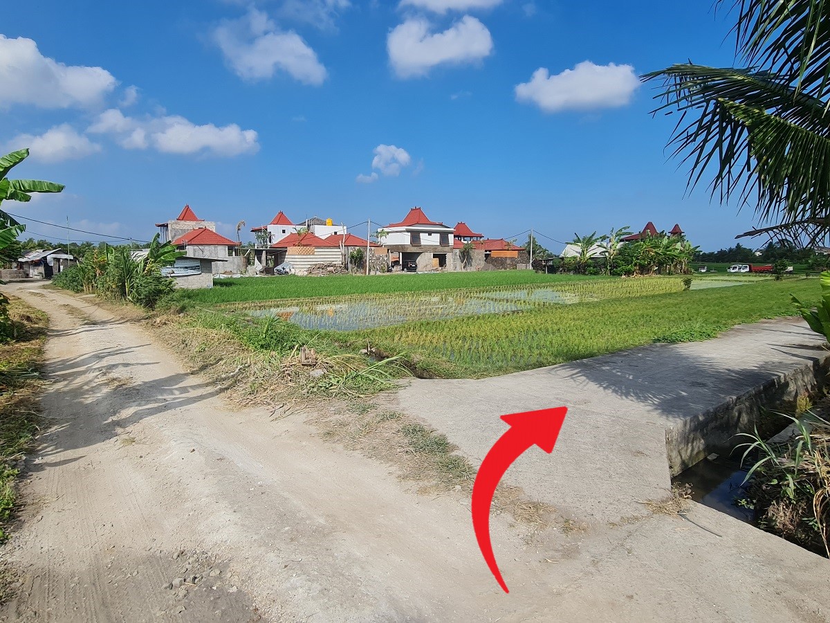 Perfect Strategic Freehold Land in Tanah Lot - 10 Minutes From The Beach