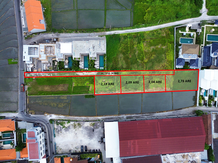 Very Rare Opportunity, Small freehold plot in Berawa, Canggu