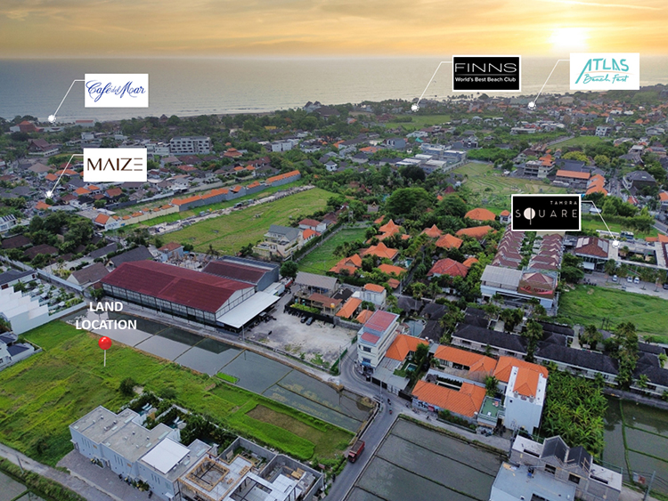 Very Rare Opportunity, Small freehold plot in Berawa, Canggu