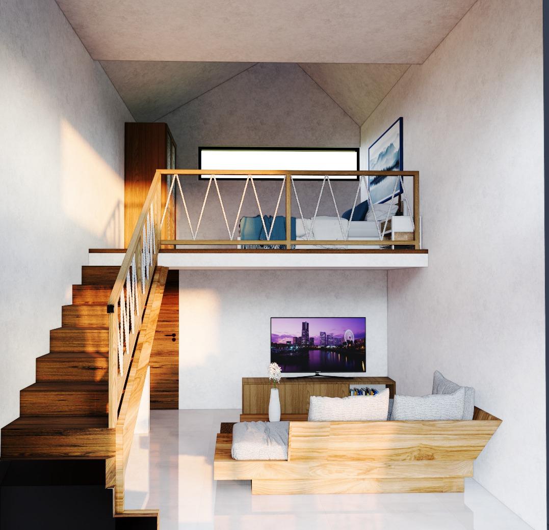 Three One Bedroom Mezzanine Studios In Popular Padang Padang