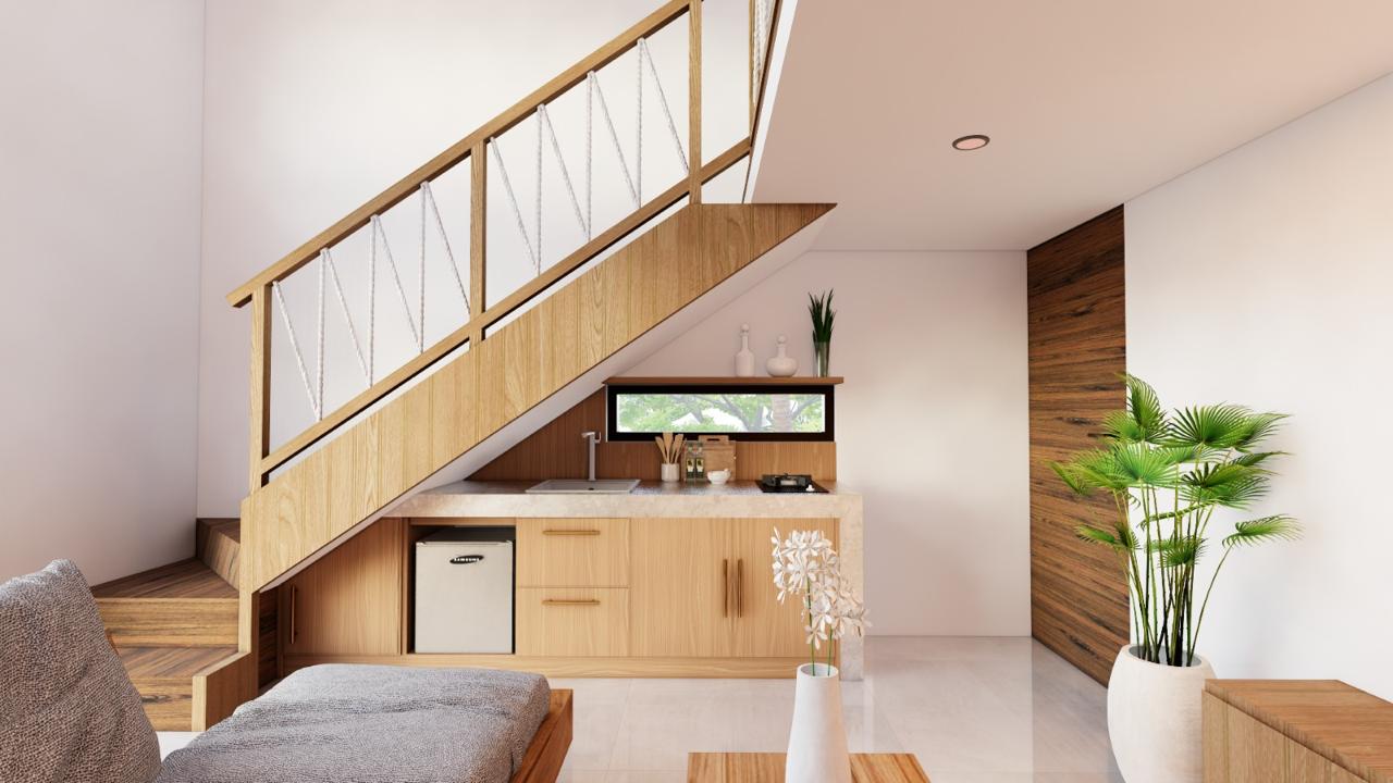 Three One Bedroom Mezzanine Studios In Popular Padang Padang