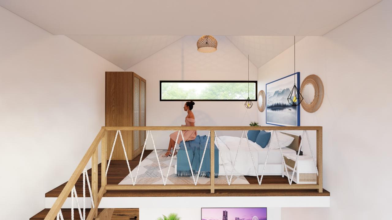 Three One Bedroom Mezzanine Studios In Popular Padang Padang